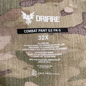 COPY - Drifire Crye Multi-cam G3 combat pant